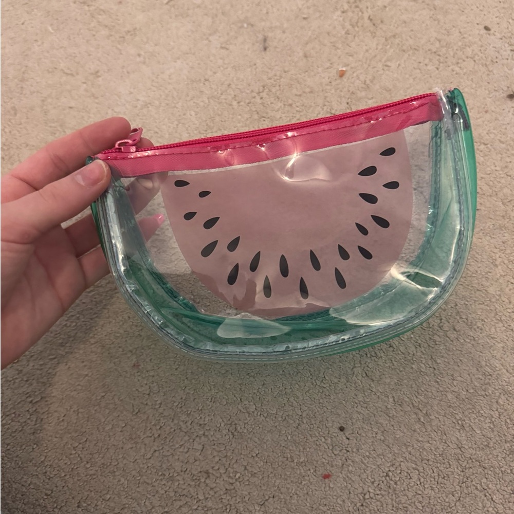 Watermelon Clear Cosmetic Pouch